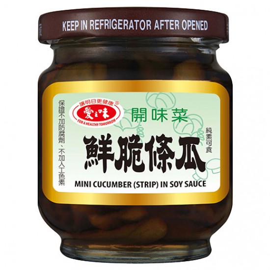AG27 愛之味 鮮脆條瓜 180g