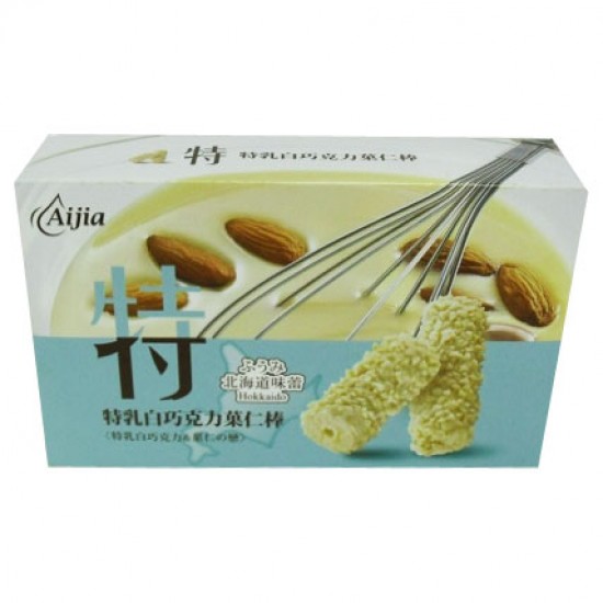 AJ03 White chocolate nuts stick 64g