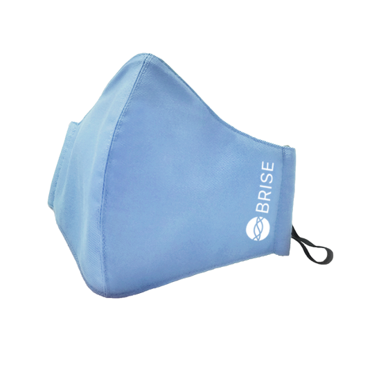 BR08 BRISE 抗霾抗敏布織口罩 天藍