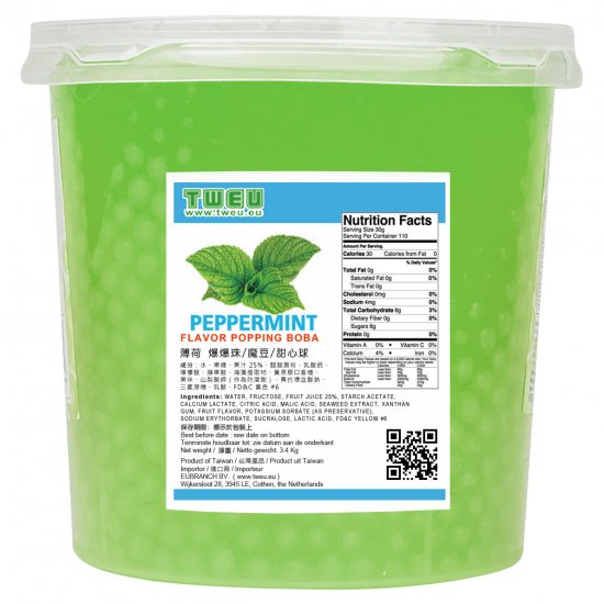 BT0353 Mint Popping Boba 3.4kg