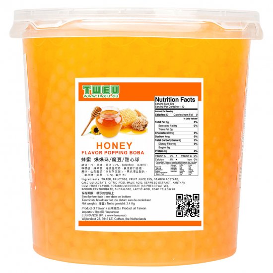 BT0361 Honey Popping Boba 3.4kg