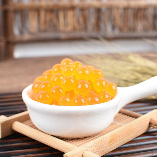 BT0374 Mango Popping Boba 200g