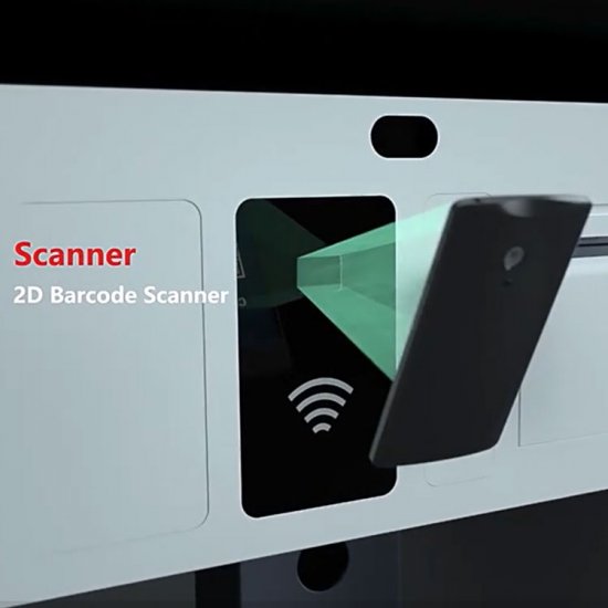 BT1348 Kiosk 2D QR Code Scanner