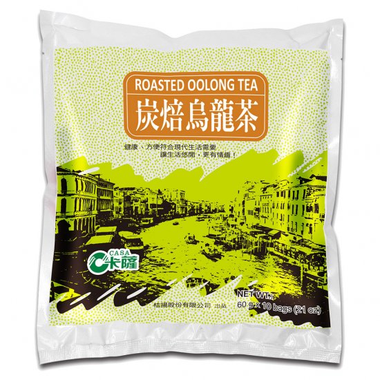 CA06 卡薩 炭培烏龍茶 60g x 10包組
