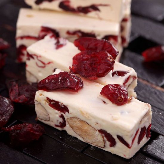 CG02 Prime Grade Nougat Cranberry 100g
