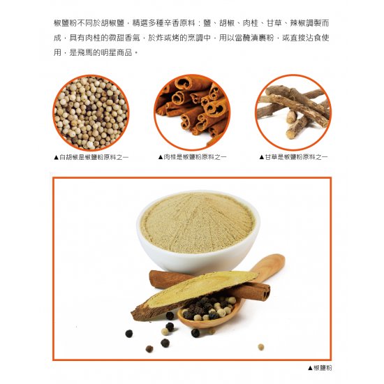 FM01 Pepper salt powder 60g