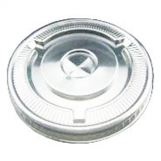 FT02 OPS 95mm transparent flat lid x100