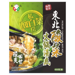 FY08 飯友 東北酸菜火鍋湯底 800g