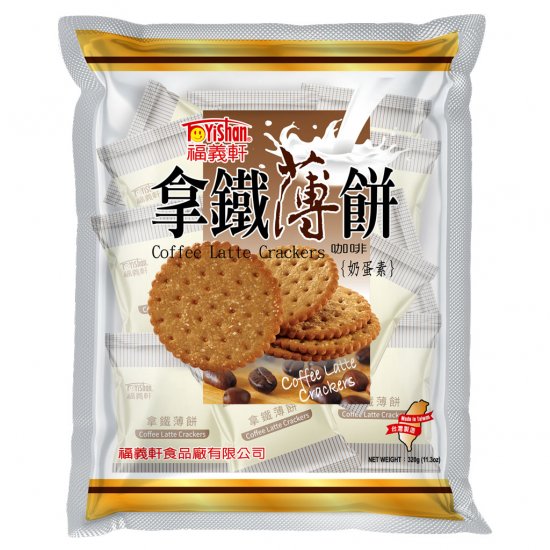 FY24 Coffee Latte Crackers 320g