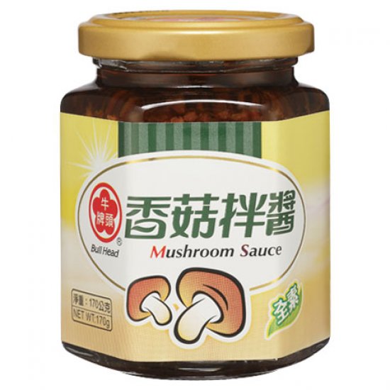 HD14 牛頭牌 香菇拌醬 170g