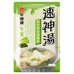 HD30 牛頭牌 速神湯 昆布野菜湯 50g 3入