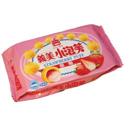 IM02 義美 小泡芙 草莓  57g