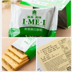 IM10 義美 美味鮮蔥 蘇打餅乾 192g 