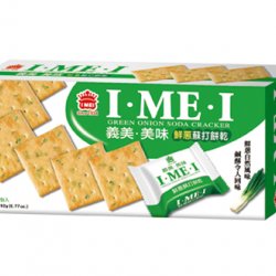 IM10 義美 美味鮮蔥 蘇打餅乾 192g 