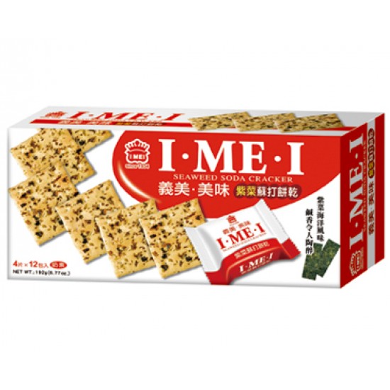 IM11 Soda cracker Seaweeds 192g