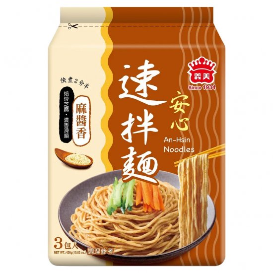 IM54 義美 速拌麵 麻醬香 360g