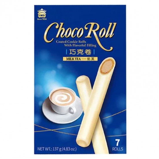 IM81 義美 巧克力捲 奶茶風味 137g