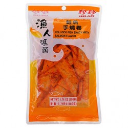 JJ03 Pollock Fish Snack Salmon Flavor 57g