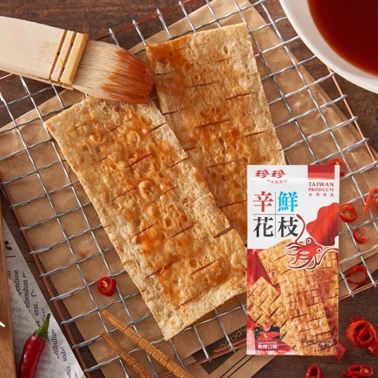 JJ06 珍珍 辛鮮花枝 香辣 28g (Expired)