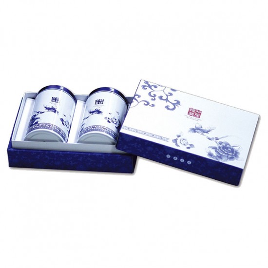 JP13 青花 雙茶禮盒 300g