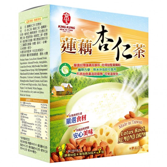 KK21 京工 蓮藕杏仁茶 30g 3入