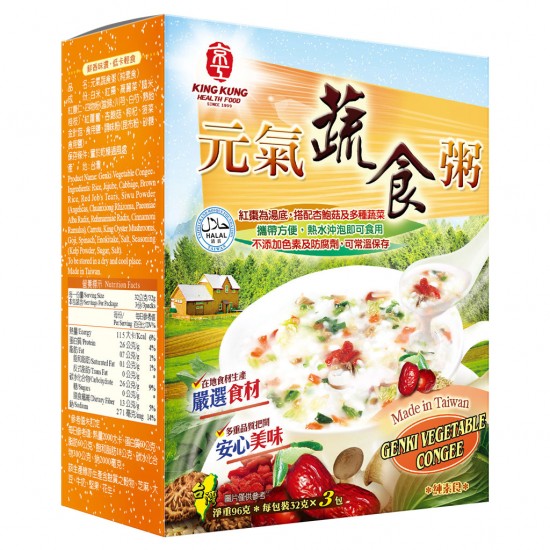 KK28 京工 元氣蔬食粥 32g 3入