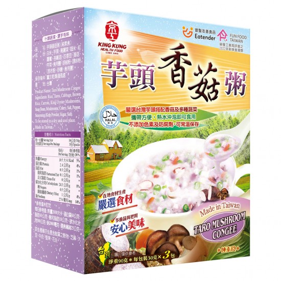 KK29 京工 芋頭香菇粥 30g 3入
