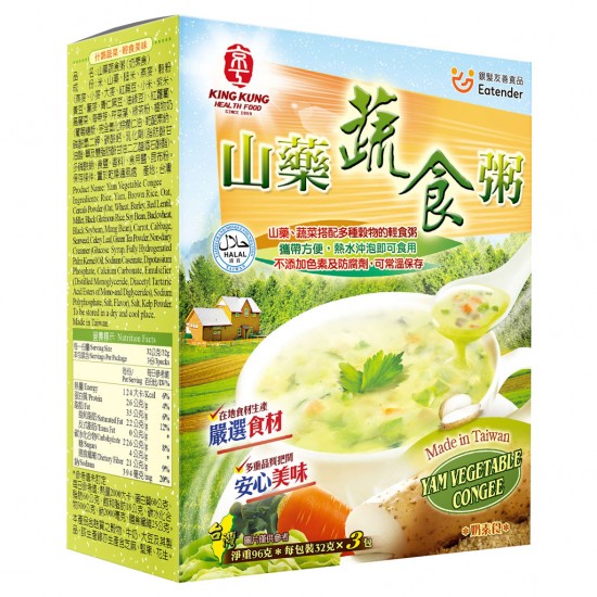 KK32 京工 山藥蔬食餐 32g 3入