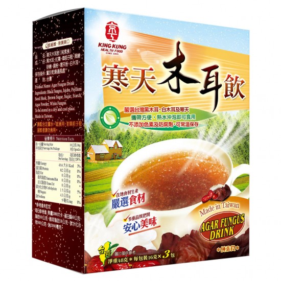 KK34 京工 寒天木耳飲 16g 3入
