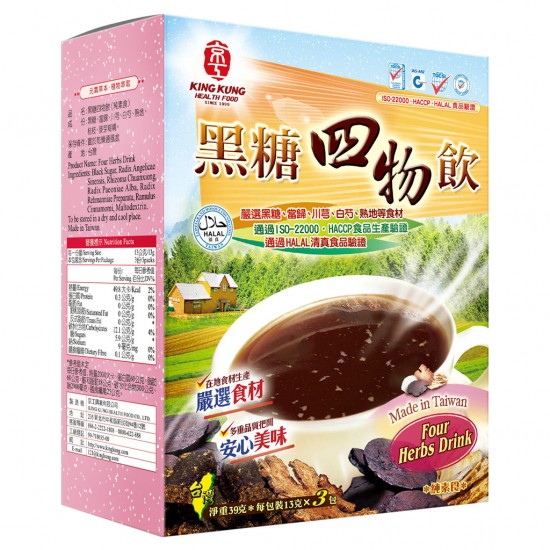 KK35 京工 黑糖四物飲 13g 3入