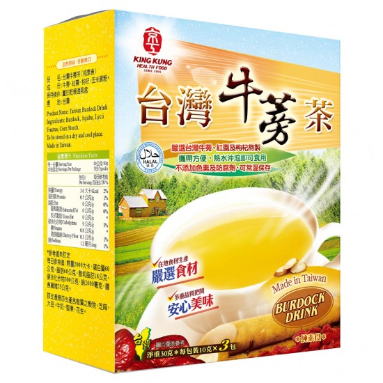 KK40 京工 台灣牛蒡茶 10g 3入