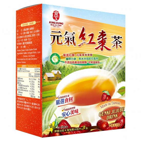 KK41 京工 元氣紅棗茶 10g 3入