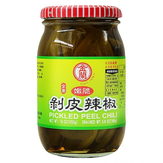 KL21 金蘭 剝皮辣椒 450g