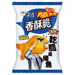 KO08 孔雀 香酥脆狠大包 香魚 104g