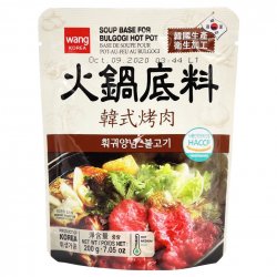 KRWA01 Korean Soupbase Bulgogi HotPot 200g