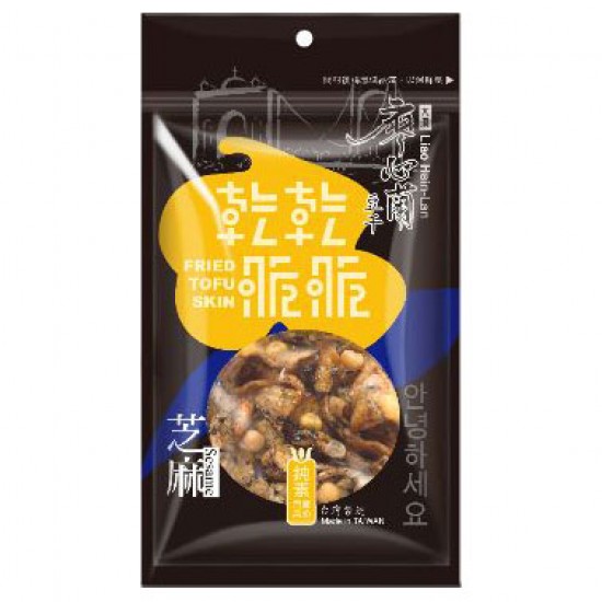LS09 Dry bean curds (Sesame) 80g