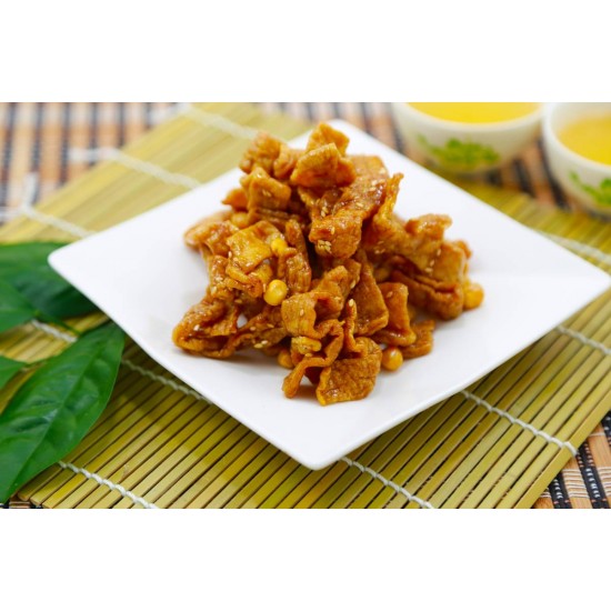 LS11 Dry bean curds (Garlic HuaTiao) 80g