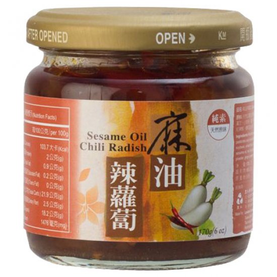 LZ26 Sesame Oill Chilii Radish 170g