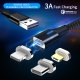 MP03 磁吸充電線 USB-C 黑色 1M
