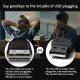 MP03 磁吸充電線 USB-C 黑色 1M