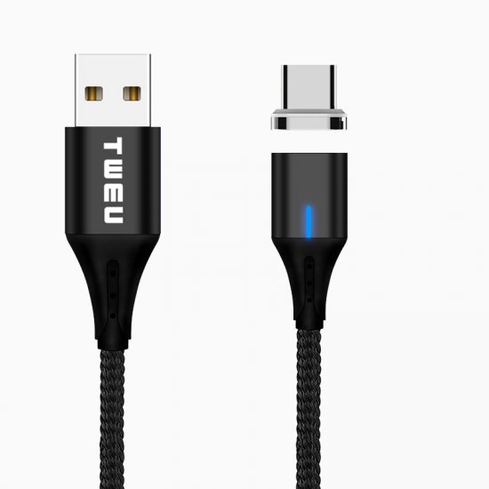 MP03 磁吸充電線 USB-C 黑色 1M