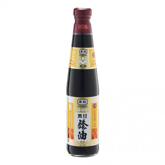 OL01 黑龍 春蘭級黑豆蔭油清 (醬油清) 420ml