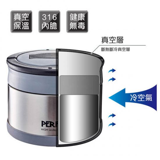PF06 Stainless Lunch Box 12cm