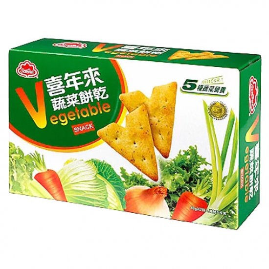 SF22 喜年來 蔬菜餅乾 80g