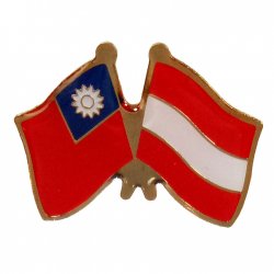 SJ09 國旗徽章 台奧