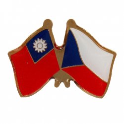 SJ10 國旗徽章 台捷