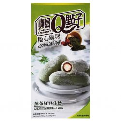 TQ09 Green Tea Red Bean Mochi 150g