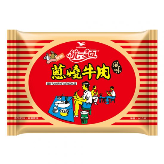 UP03 統一 蔥燒牛肉麵 90g 五包入
