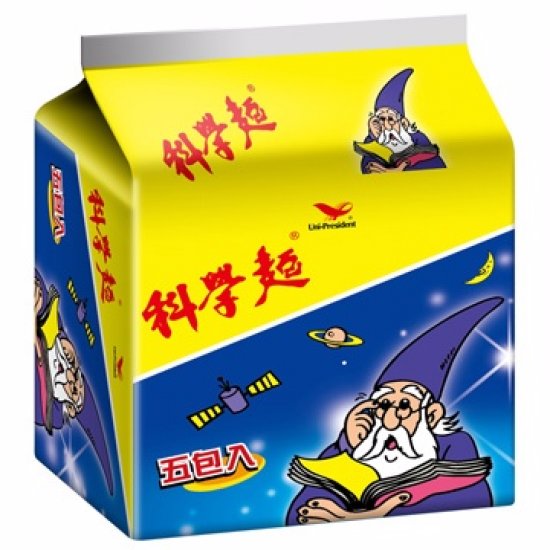 UP04 統一 科學麵 五入 200g 