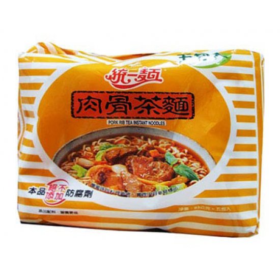 UP05 統一 肉骨茶麵 85g 五包入
